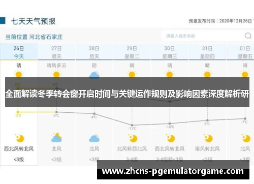 全面解读冬季转会窗开启时间与关键运作规则及影响因素深度解析研